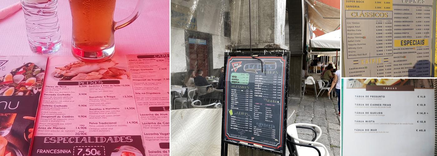 Prioridade​ Bar Menu