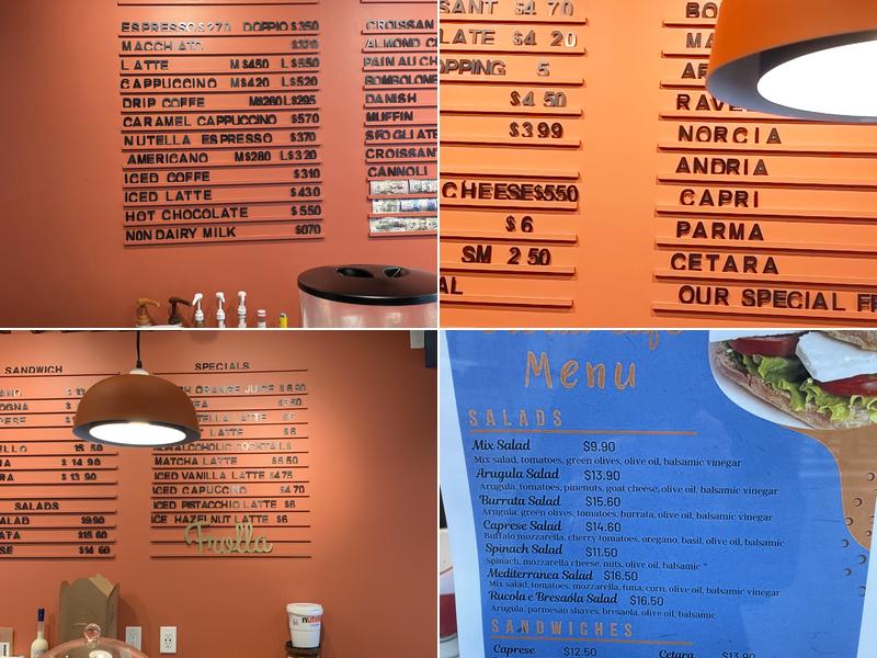 Orange Moon Cafè Menu