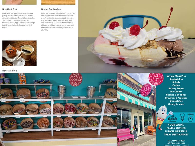 Central Sweets Menu