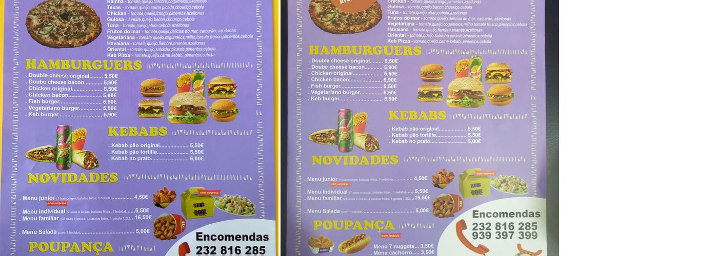 Keb Menu