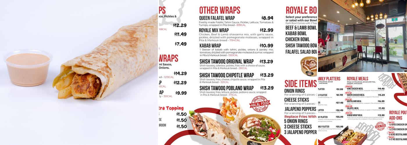 Shawarma Royale Menu