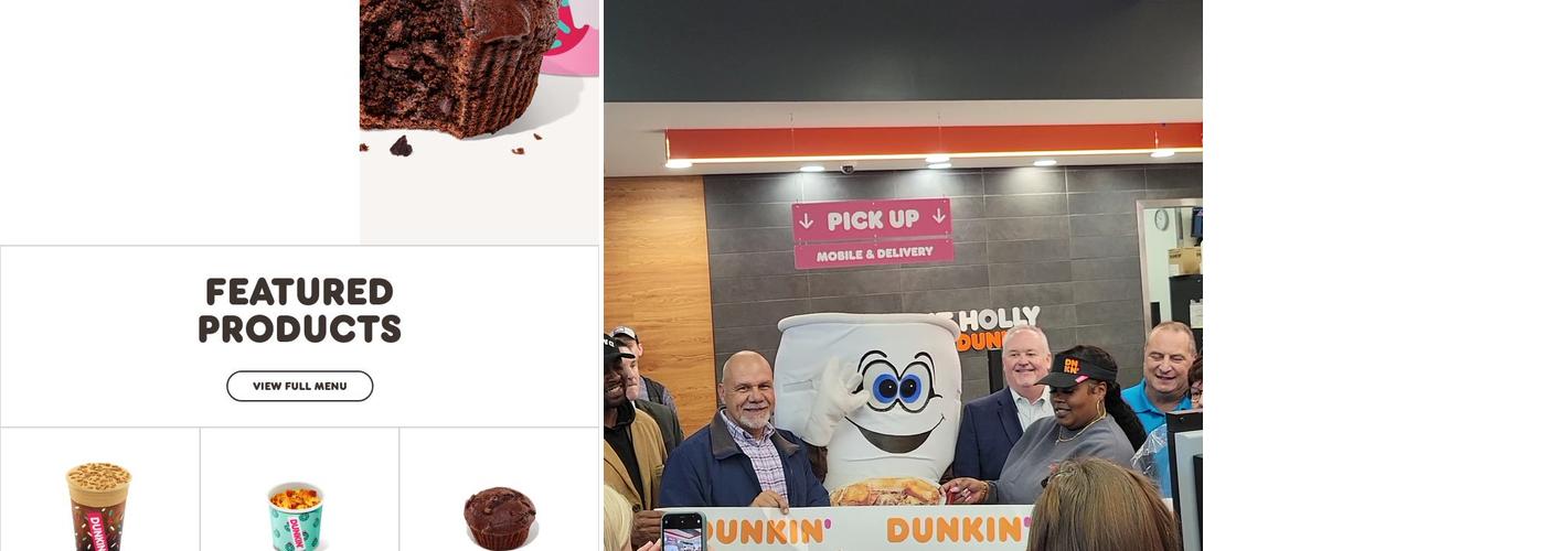 Dunkin’ Menu