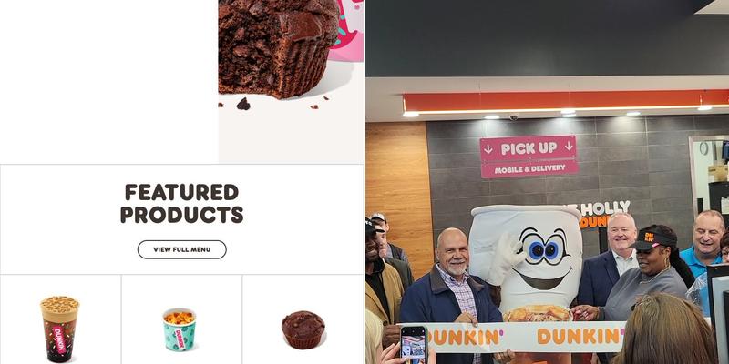 Dunkin’ Menu