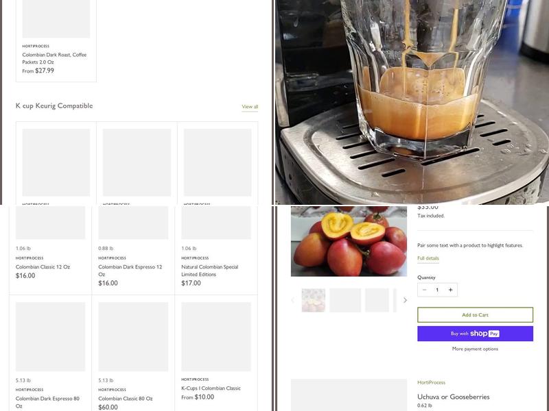 HORTIPROCESS Menu
