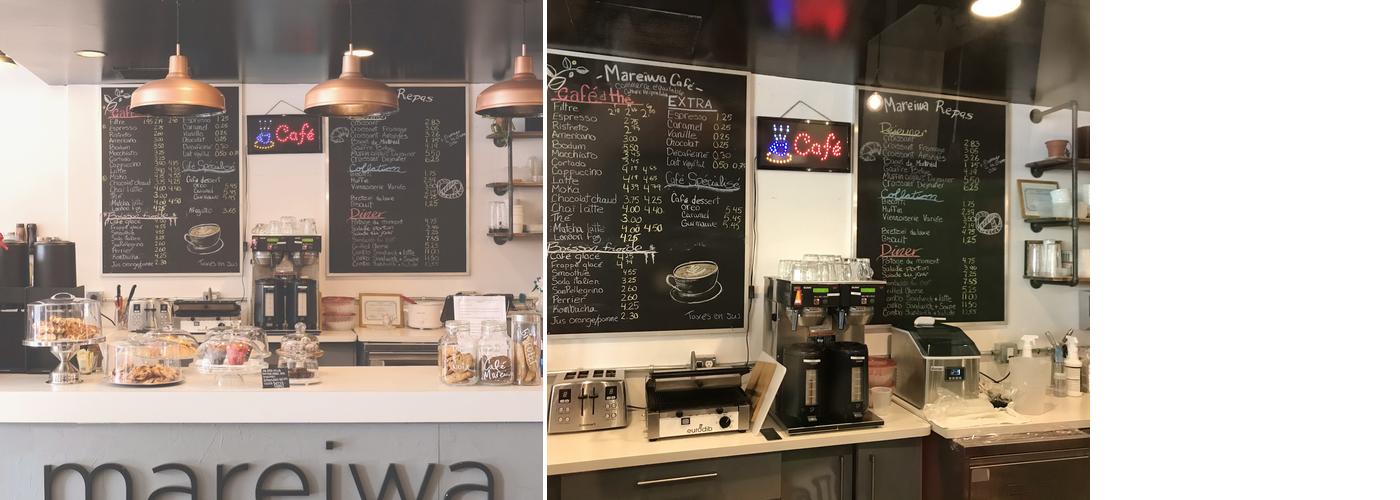 Le Jardin de Shiraz Menu