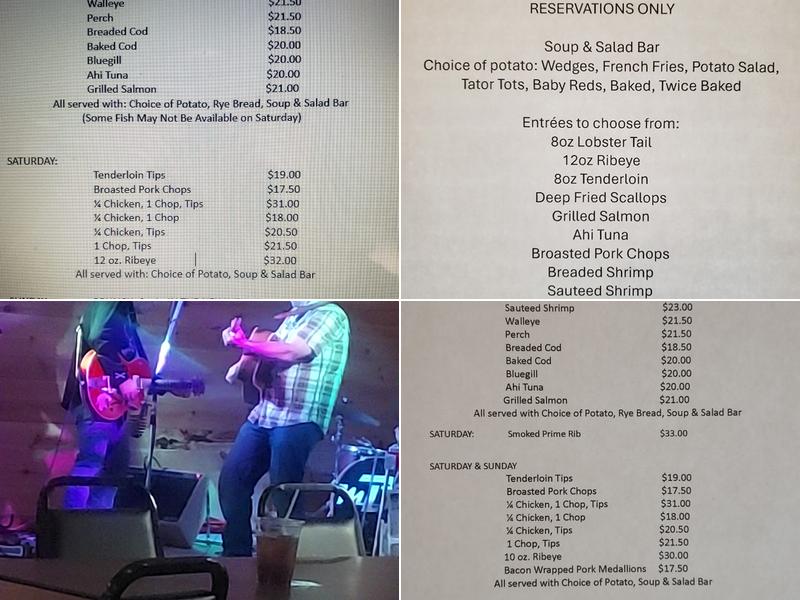 Jeff's Sports Bar Menu