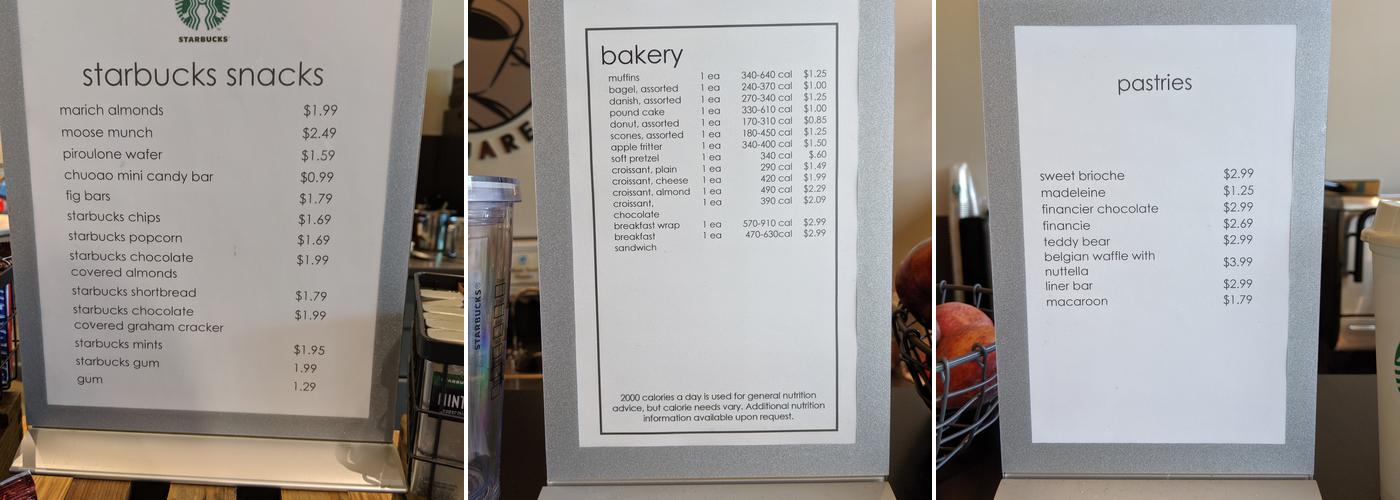 Brewtown Square Menu