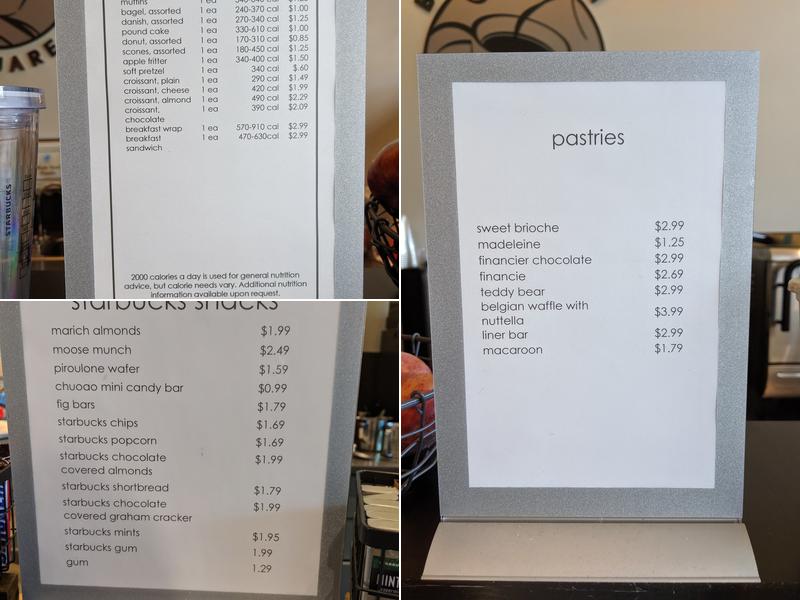 Brewtown Square Menu