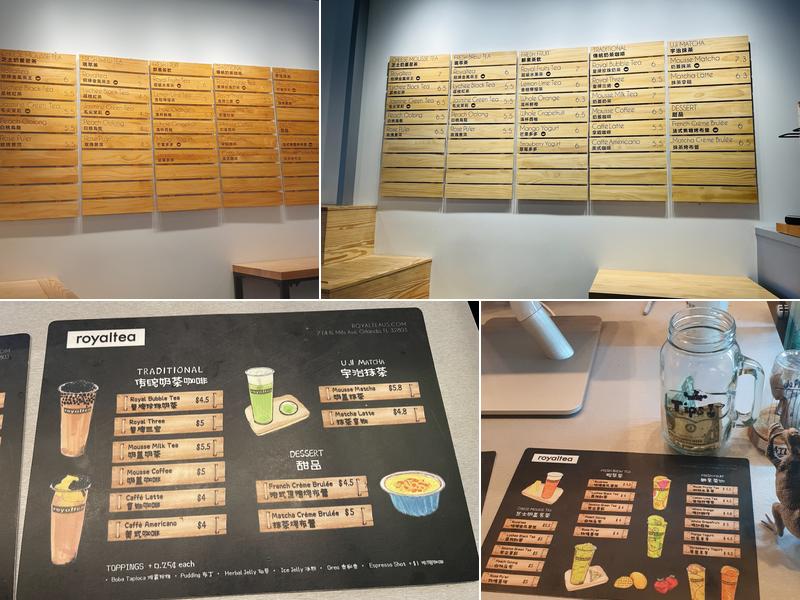 ROYALTEA Waterford Menu