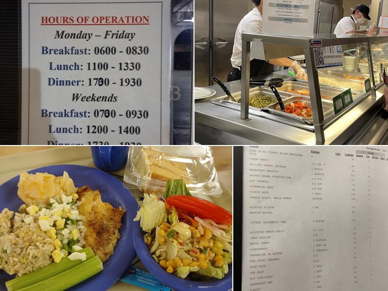 Slagel Dining Facility Menu