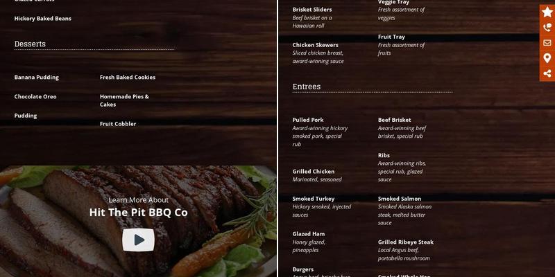 Hit The Pit BBQ Co Menu