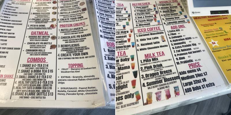 Herbalife Healthy Hangout Menu