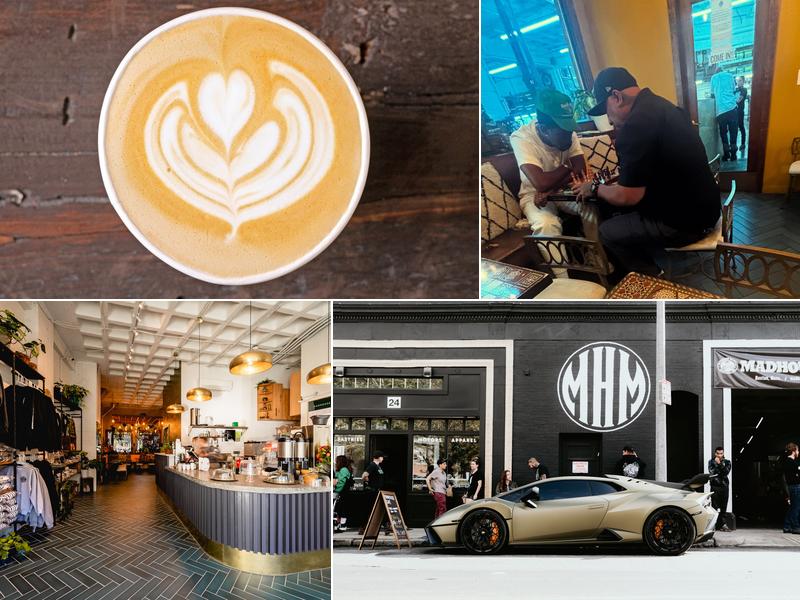 Madhouse Cafe 24 Blue Hill Ave, Boston