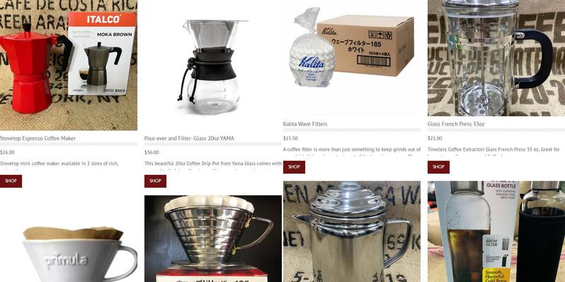 Covered Bridge Coffee Roasters & Loose Leaf Tea Menu