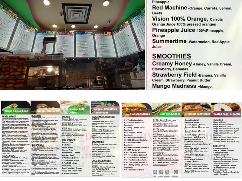 Riverdale Deli-Grocery Menu
