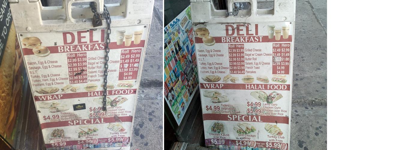 Grill and Height Deli Menu
