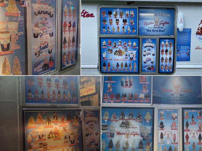 Mister Softee Menu