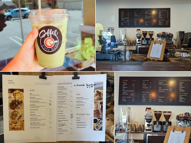 Cafe Nemo Menu