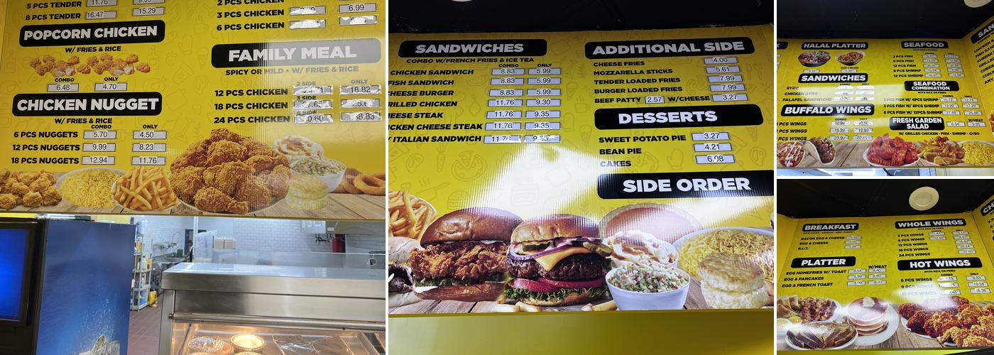 Royal chicken and biscuit Menu