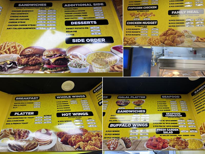 Royal chicken and biscuit Menu