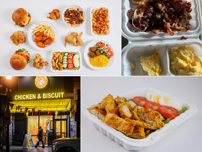 Royal chicken and biscuit