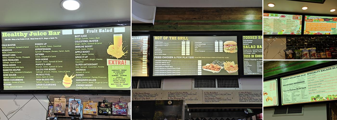 MR Green Juice Bar & Grill Menu