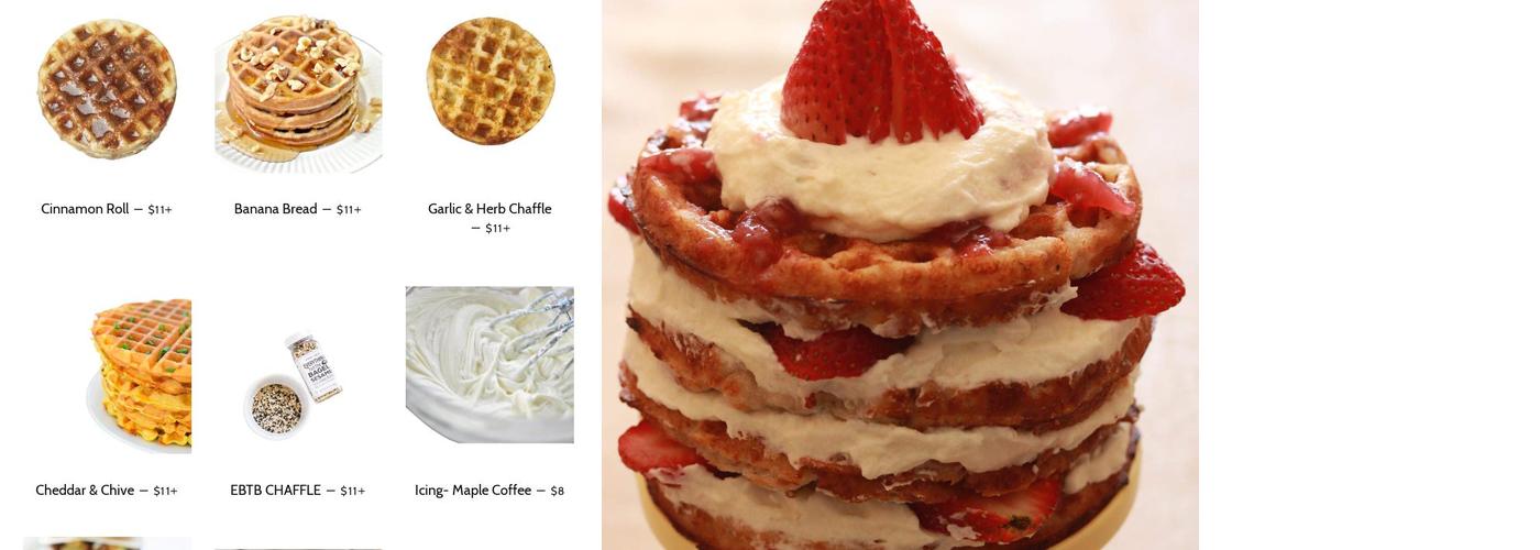 Chaffle House Menu