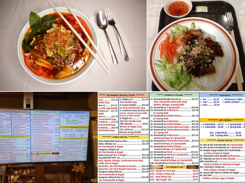 Spring Roll Chalet Menu