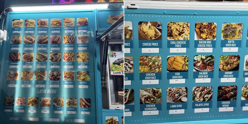 Halal Harlem Menu