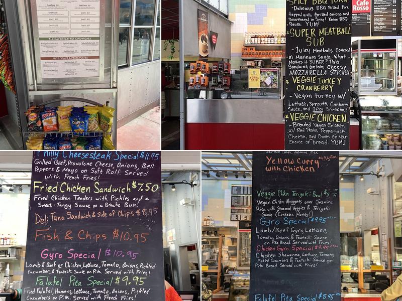 Cafe Rosso Menu