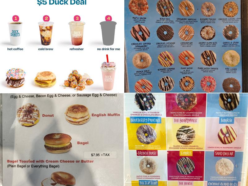 Duck Donuts Menu