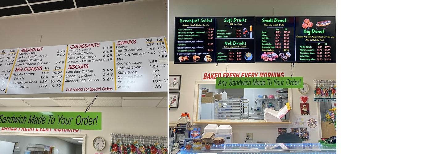 Best Donut Menu
