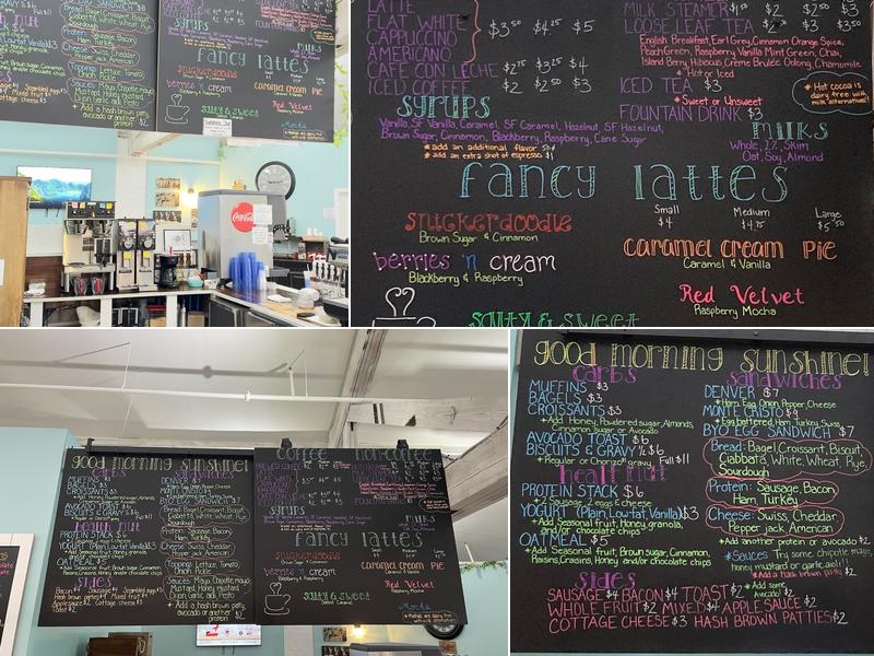 Our Place Coffee Menu