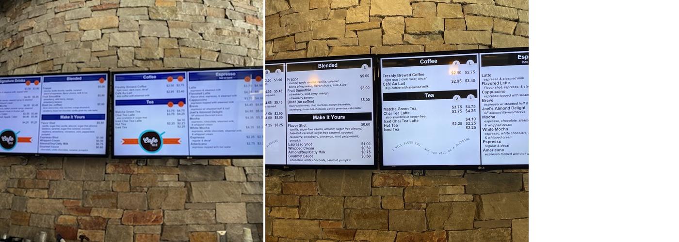 Café 12:2 Menu