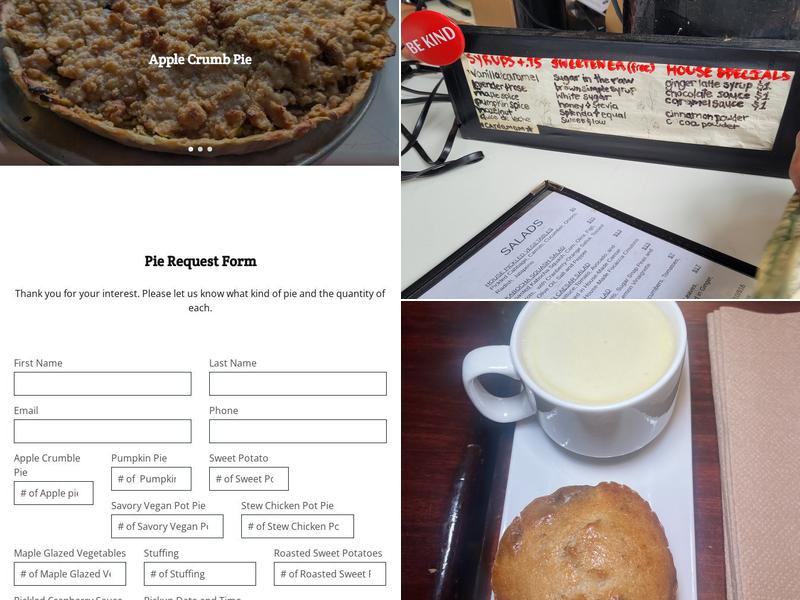 Blue Star Parlor Menu