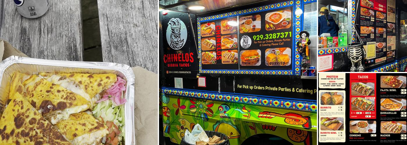 Chinelos Birria Tacos Menu