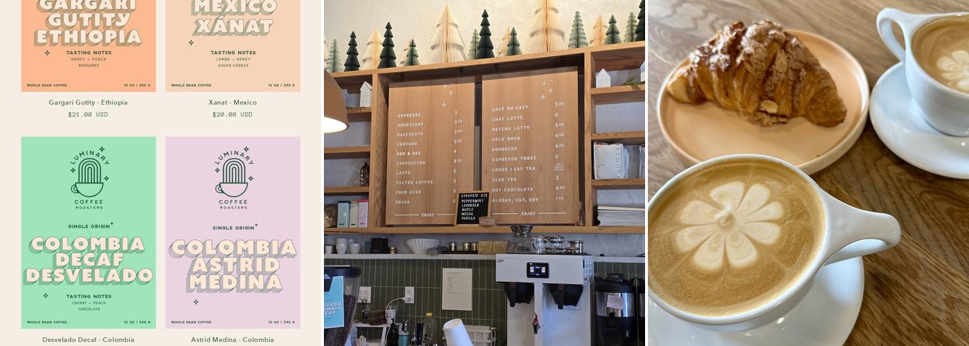 Luminary Coffee Menu