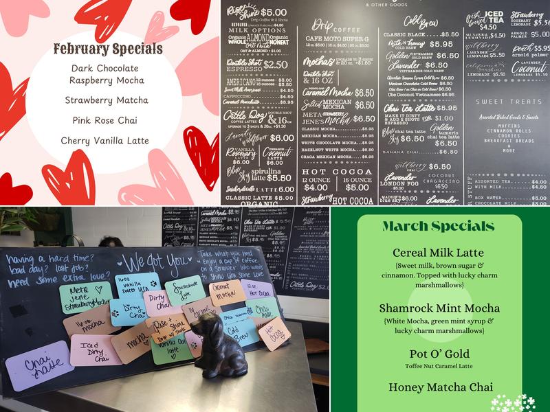 Cattle Dog Cafe Menu