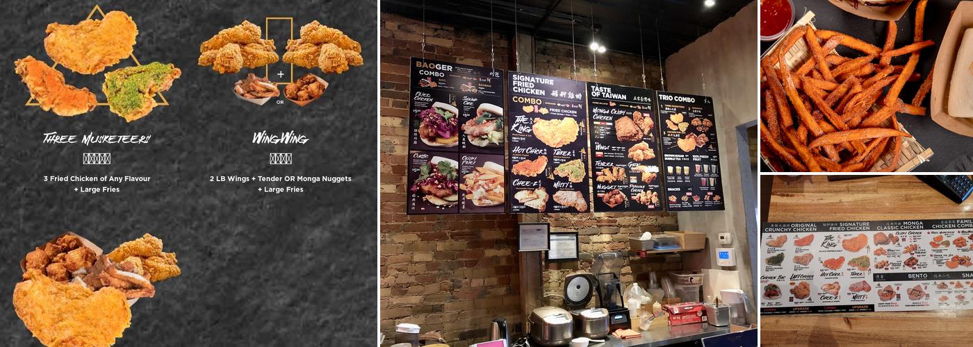 Monga Fried Chicken Menu