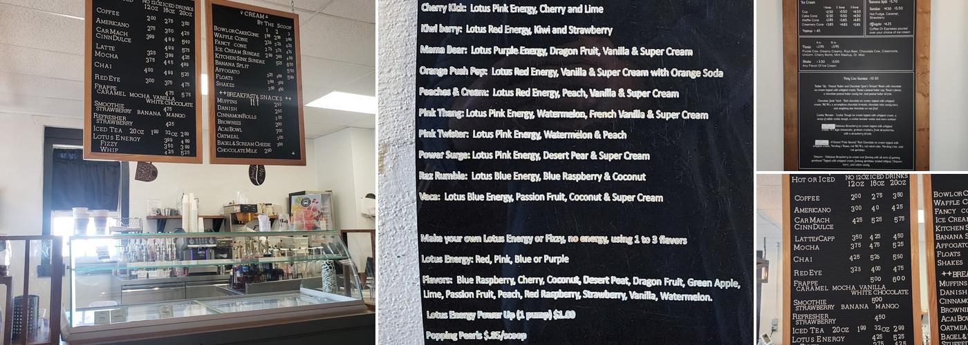 Beans&Cream LLC Menu