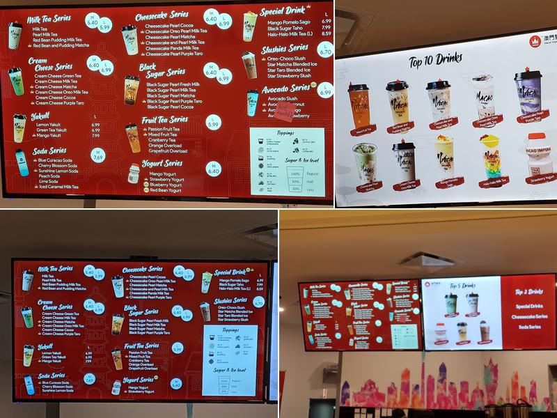 Macao Imperial Tea (WEM) Menu