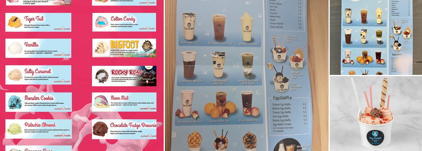 Ice Babo Menu