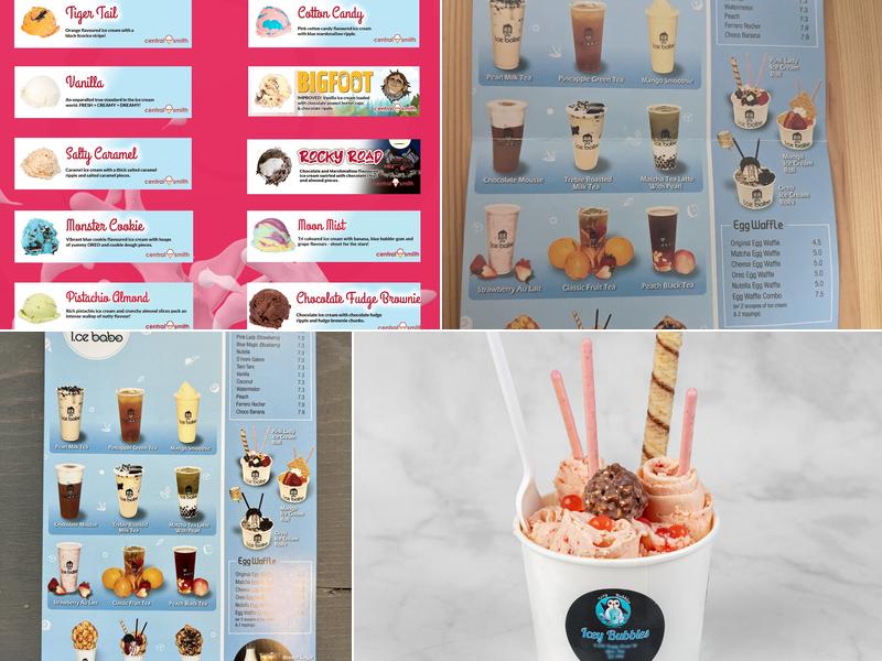 Ice Babo Menu