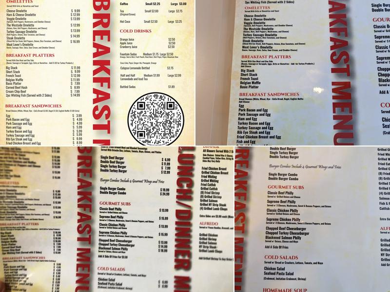 Kay's place Menu