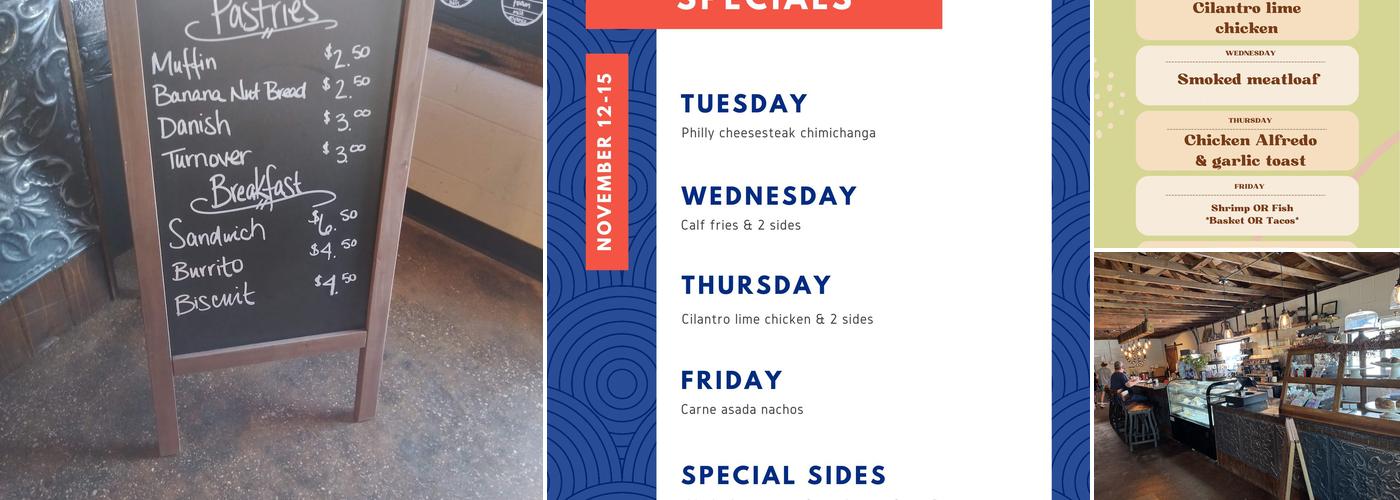 Heather’s Menu