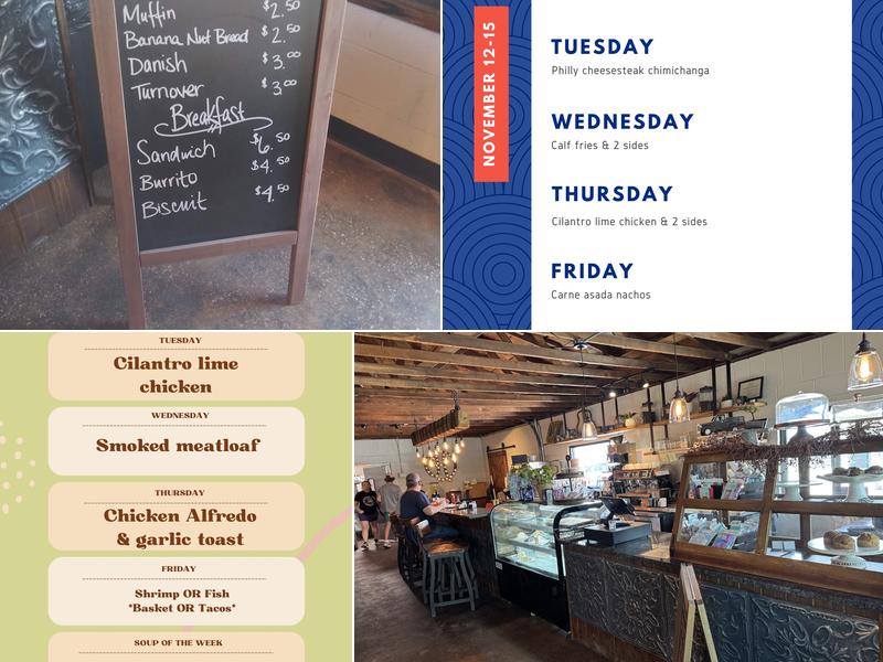 Heather’s Menu