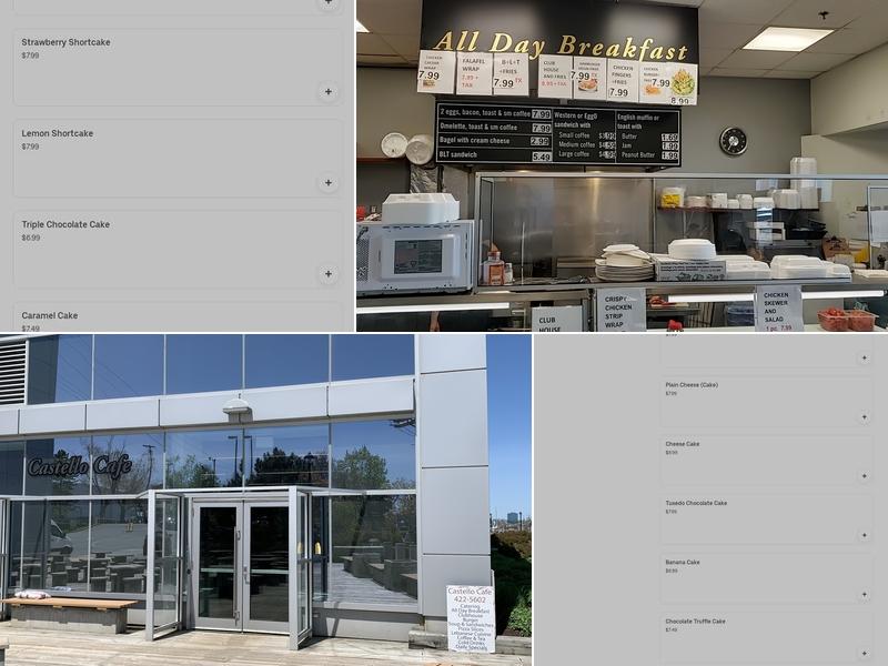 Castello Cafe Menu