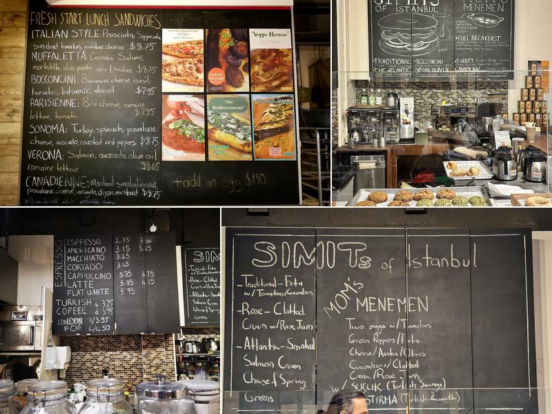 Fresh Start Bakery & Cafe Menu