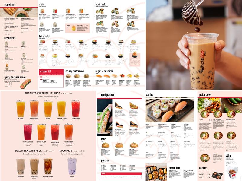 Sushiman Menu