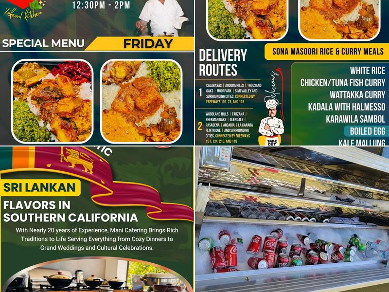 MANI CATERING - Sri Lankan Cuisine